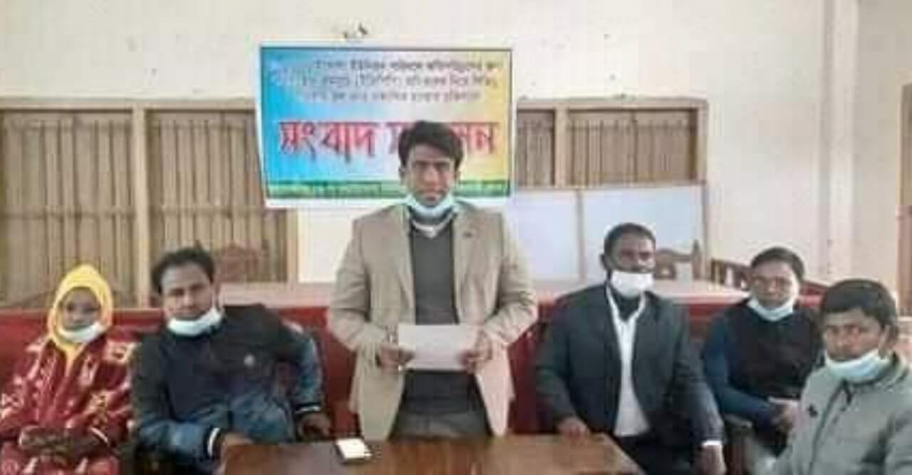 ইজিপিপি’র শ্রমিক নিয়োগের ভুল তথ্য প্রকাশের প্রতিবাদে সংবাদ সম্মেলন