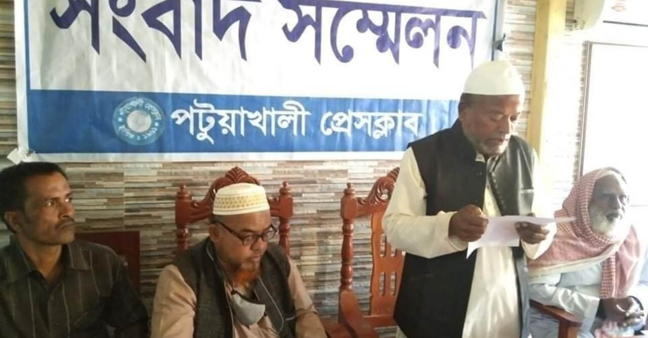 এলজিইডির দেড় কোটি টাকার সড়ক নির্মান নিয়ে পাল্টাপাল্টি সংবাদ সম্মেলন