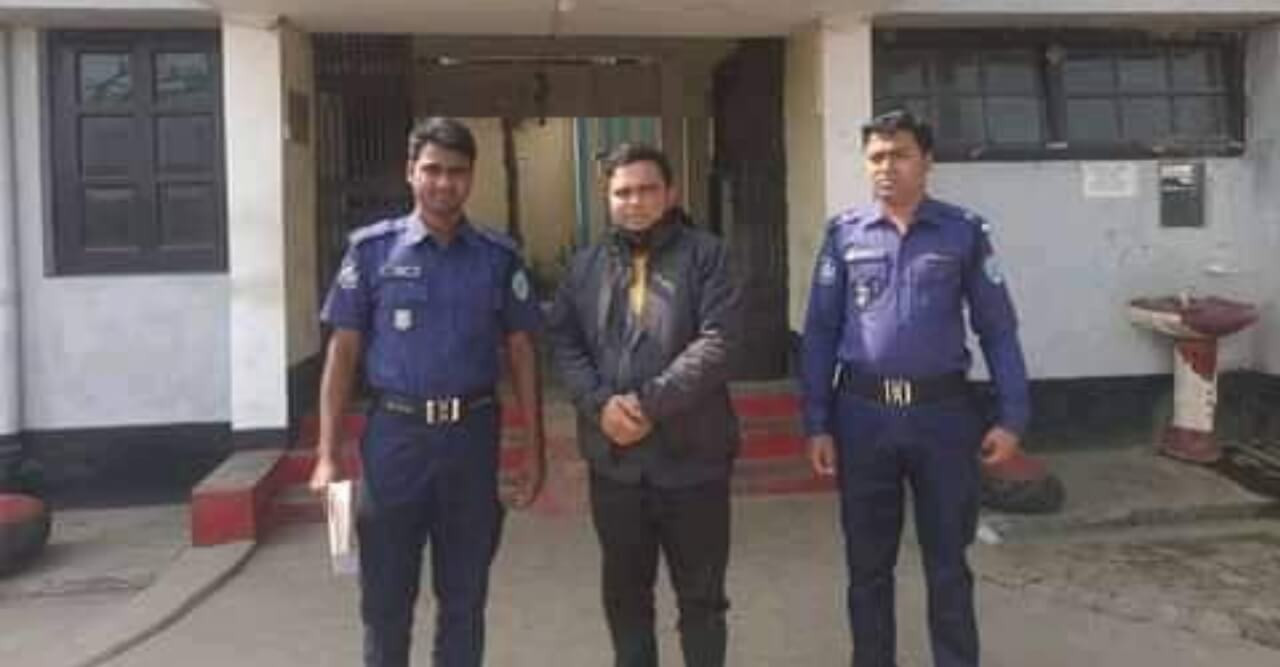 বানিয়াচংয়ে সাজাপ্রাপ্ত একাধিক মামলার পরোয়ানাভুক্ত পলাতক আসামী গ্রেপ্তার