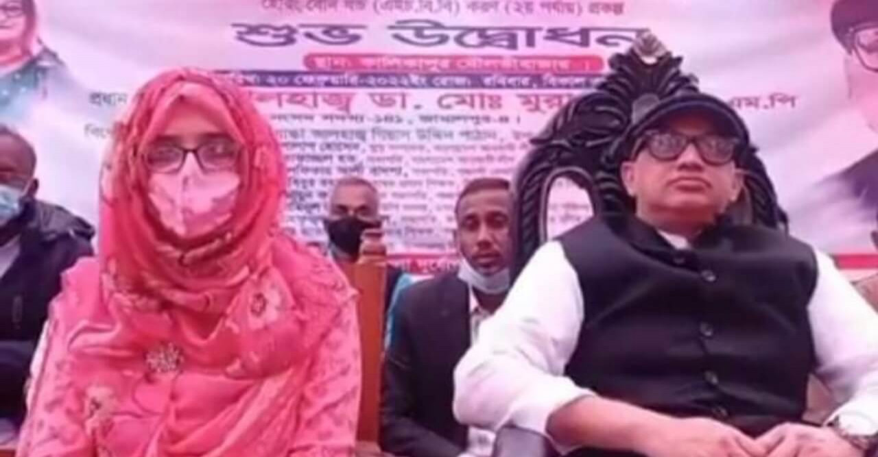 সরিষাবাড়ীতে গ্রামীন অবকাঠামো উন্নয়ন কাজের উদ্বোধন