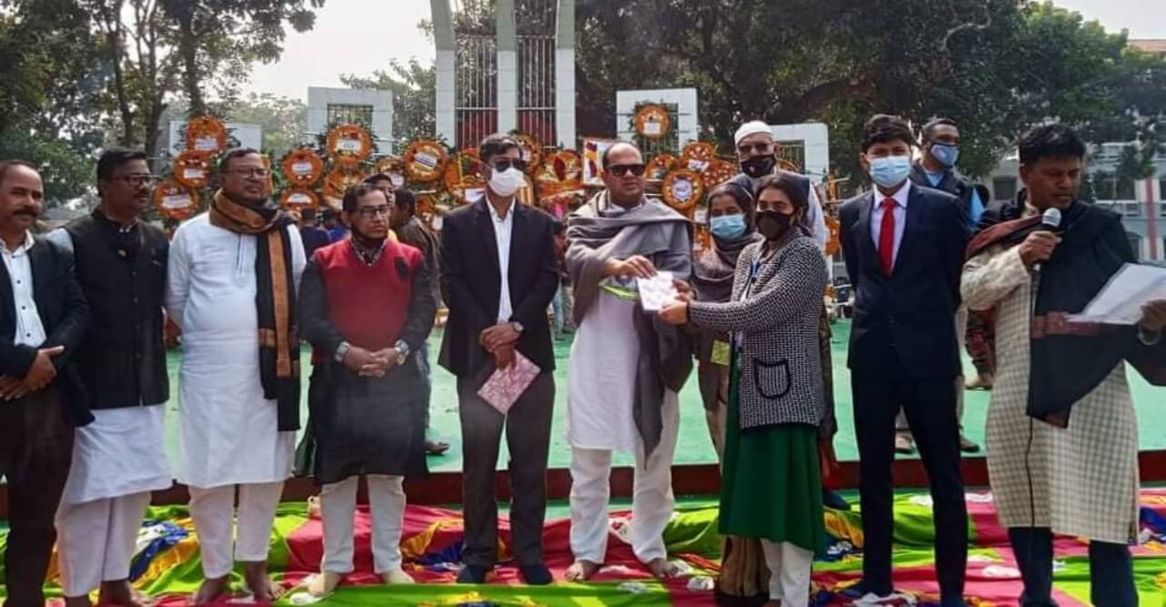 রাণীশংকৈলে আন্তর্জাতিক মাতৃভাষা দিবস যথাযোগ্য মর্যাদায় পালিত