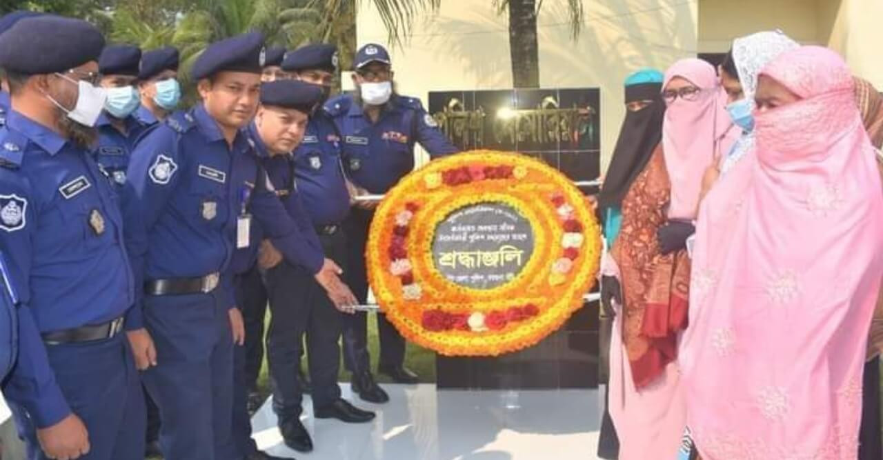 বরগুনায় পুলিশ মেমোরিয়াল ডে-২০২২ পালিত
