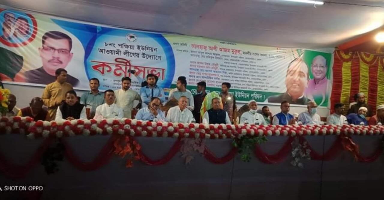বোরহানউদ্দিনে আওয়ামীলীগের কর্মী সভা অনুষ্ঠিত