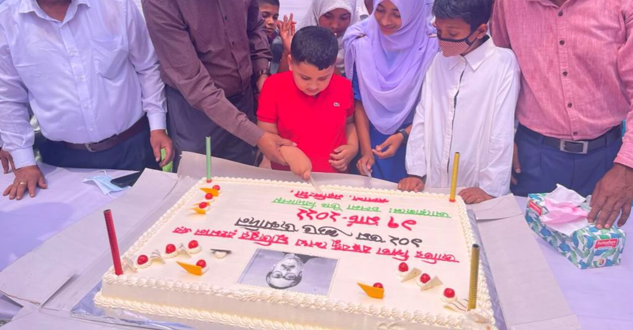 জাতির পিতা বঙ্গবন্ধুর জন্মদিন ও শিশু দিবস পালন : পলাশ