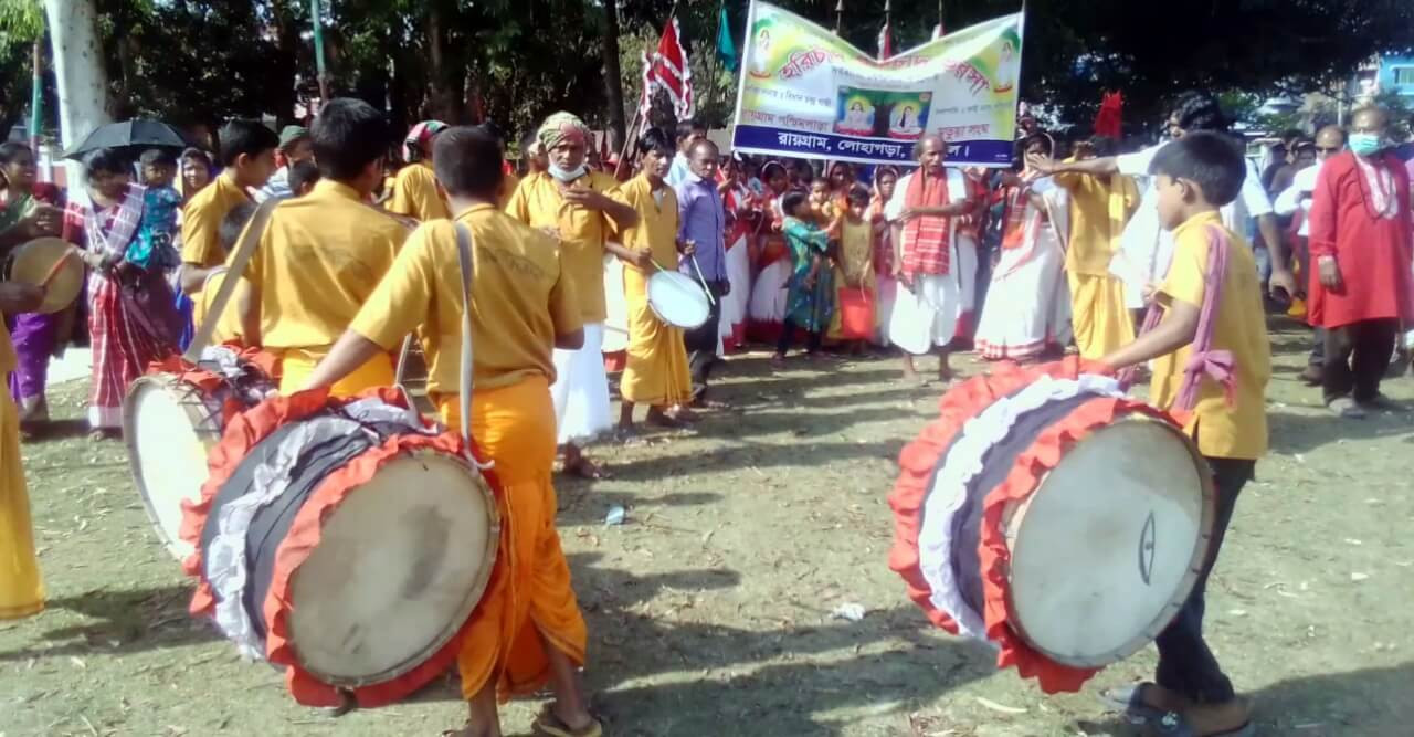 মতুয়া মিশনের বিশাল শোভাযাত্রা