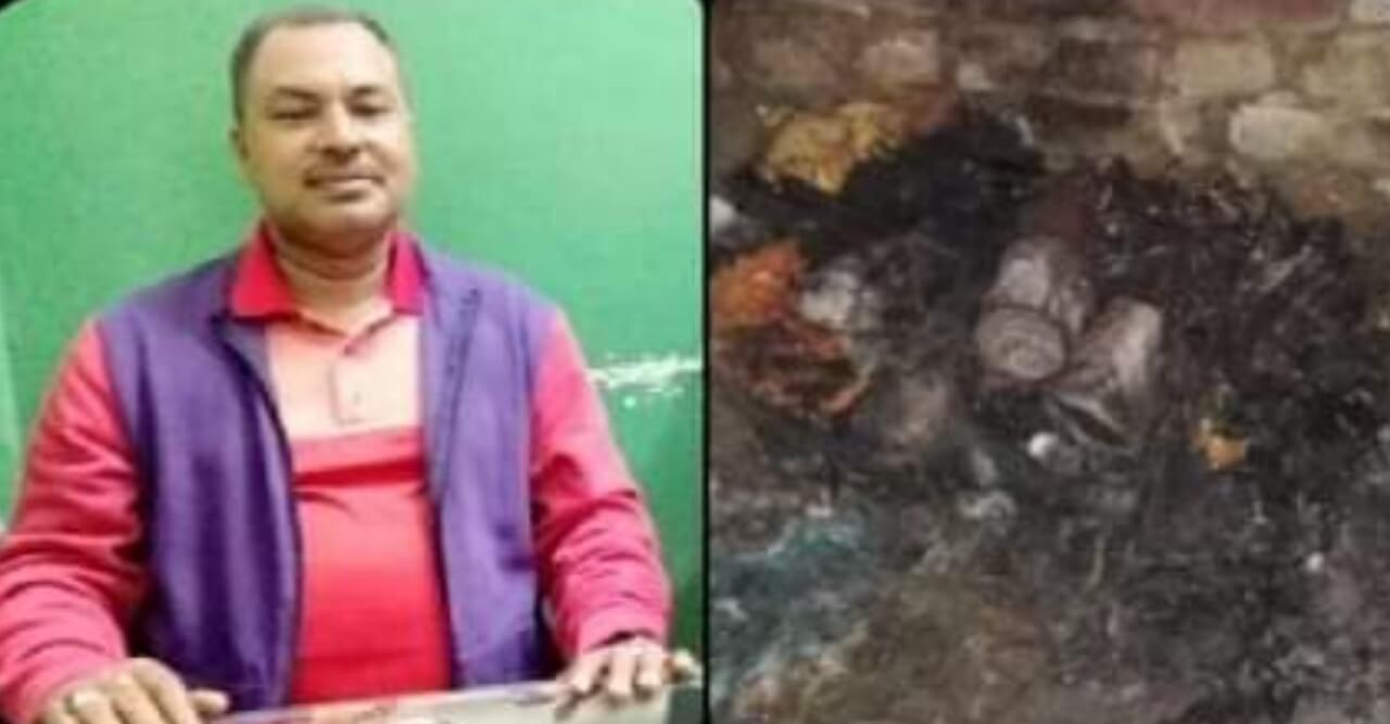 বোরহানউদ্দিনে বসত ঘরে আগুন দেওয়ার অভিযােগ