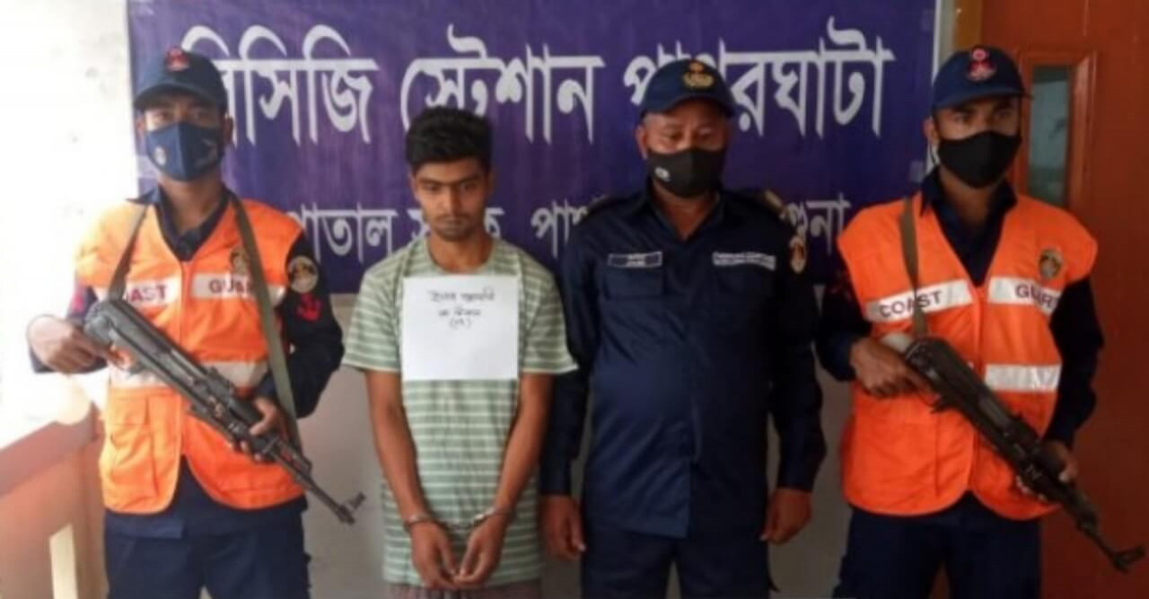 বরগুনা পাথরঘাটায় ইয়াবাসহ এক যুবক আটক