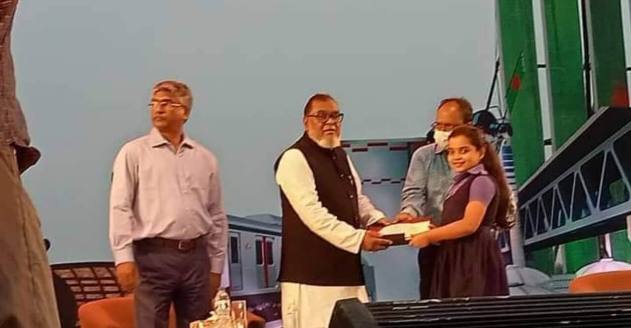 জাতীয় নৃত্য প্রতিযোগিতায় ক গ্রুপে সারা দেশের মধ্যে তৃতীয় বোরহানউদ্দিনের মেয়ে