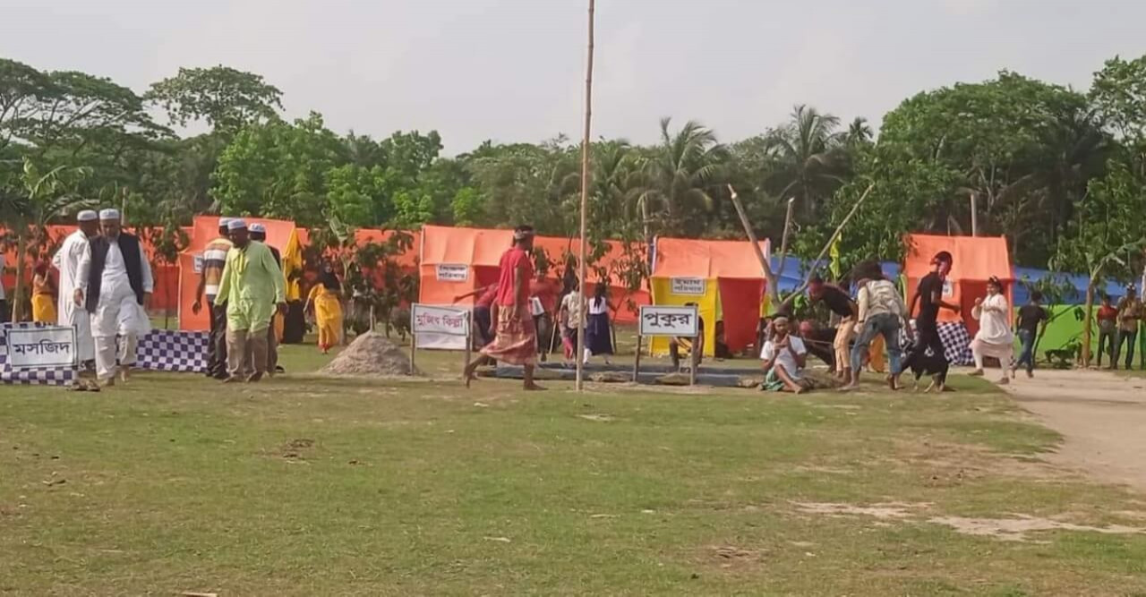 চরমানিকা ইউনিয়ন সিপিপি’র ঘূর্ণিঝড় প্রস্তুতি বিষয়ে সচেতনতামূলক মহড়া