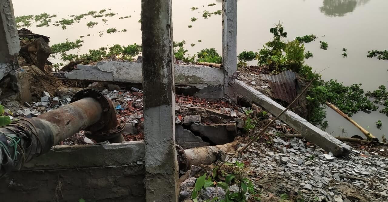নড়াইলে বিএডিসির তড়িৎ পদক্ষেপে ১শ একর জমির ফসল রক্ষা