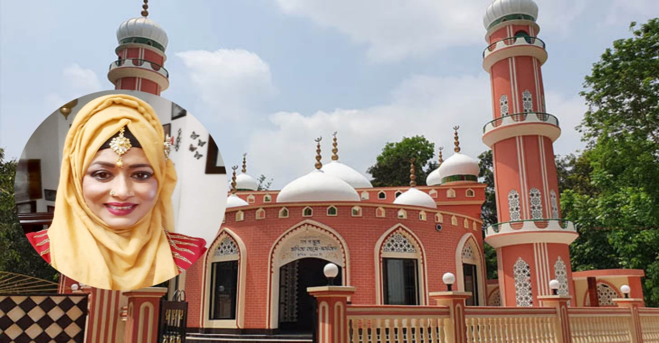 মায়ের নামে দুই কোটি টাকা দিয়ে মসজিদ নির্মাণ করলেন রোজিনা