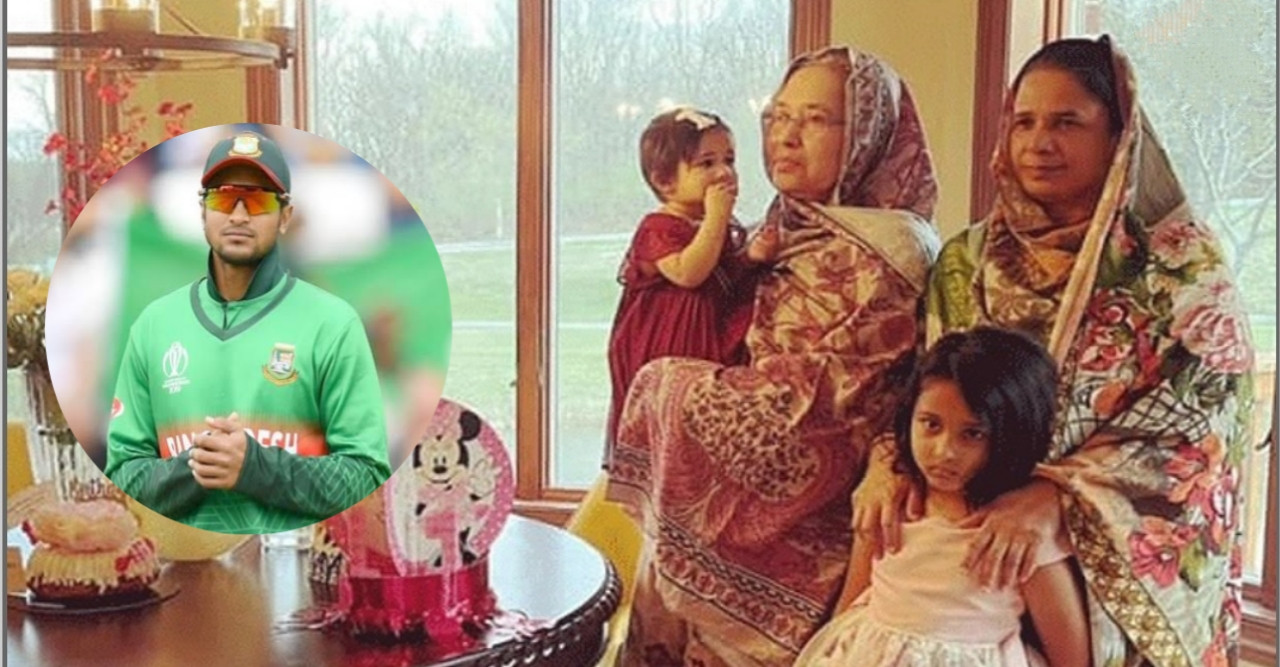অলরাউন্ডার সাকিব আল হাসানের শাশুড়ি মারা গেছে
