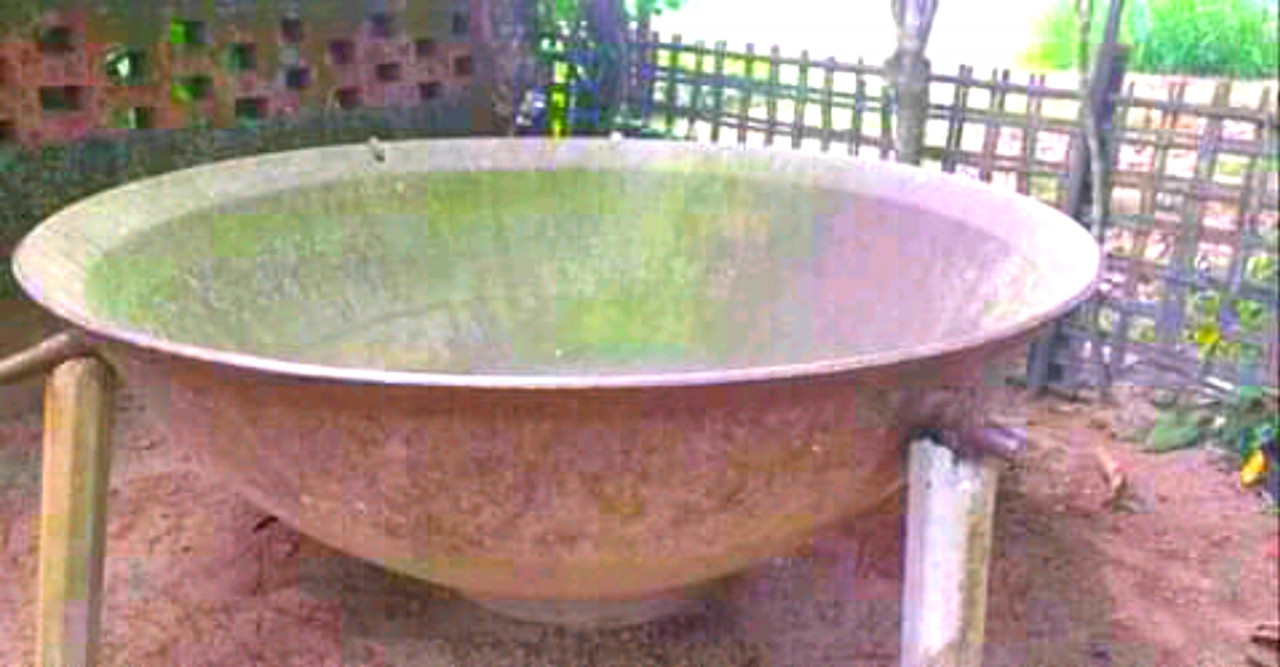 জলঢাকায় দেড়শো বছরের পুরনো হাতির কড়াইয়ের সন্ধান