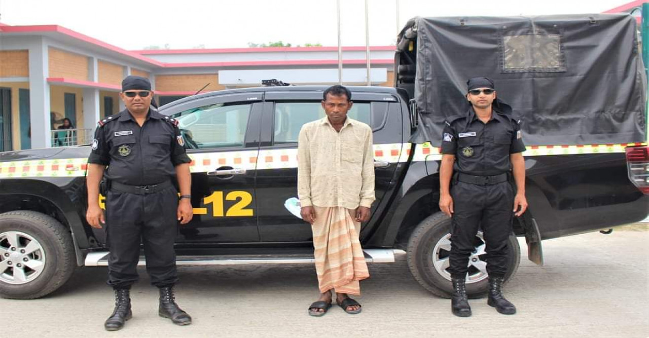 সলঙ্গায় গাজাঁসহ ১ মাদক কারবারী আটক